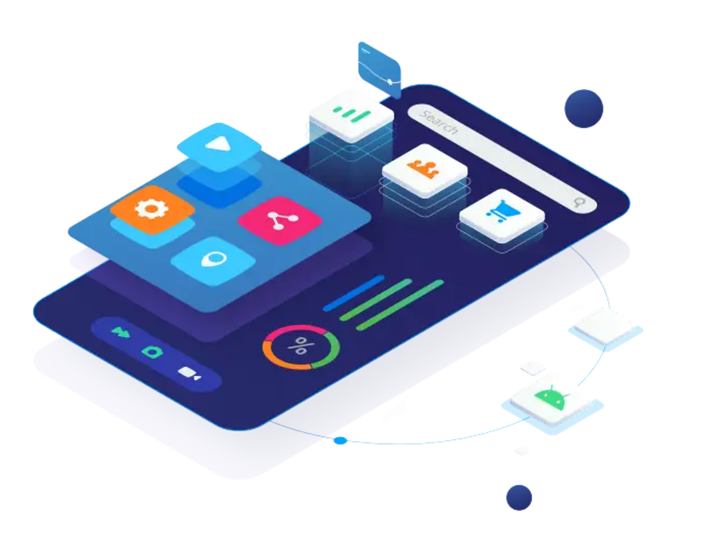 Digital Transformation Illustration